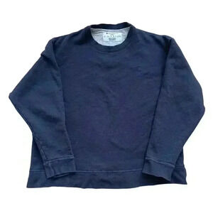 Champion Authentic Eco Crewneck Sweatshirt Athletic Navy Blue Boxy Cut Men's XL